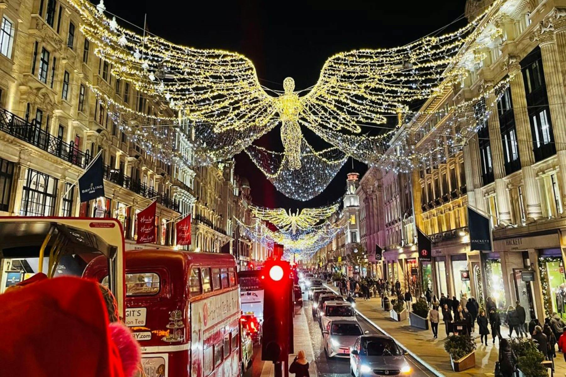 London Illuminated street