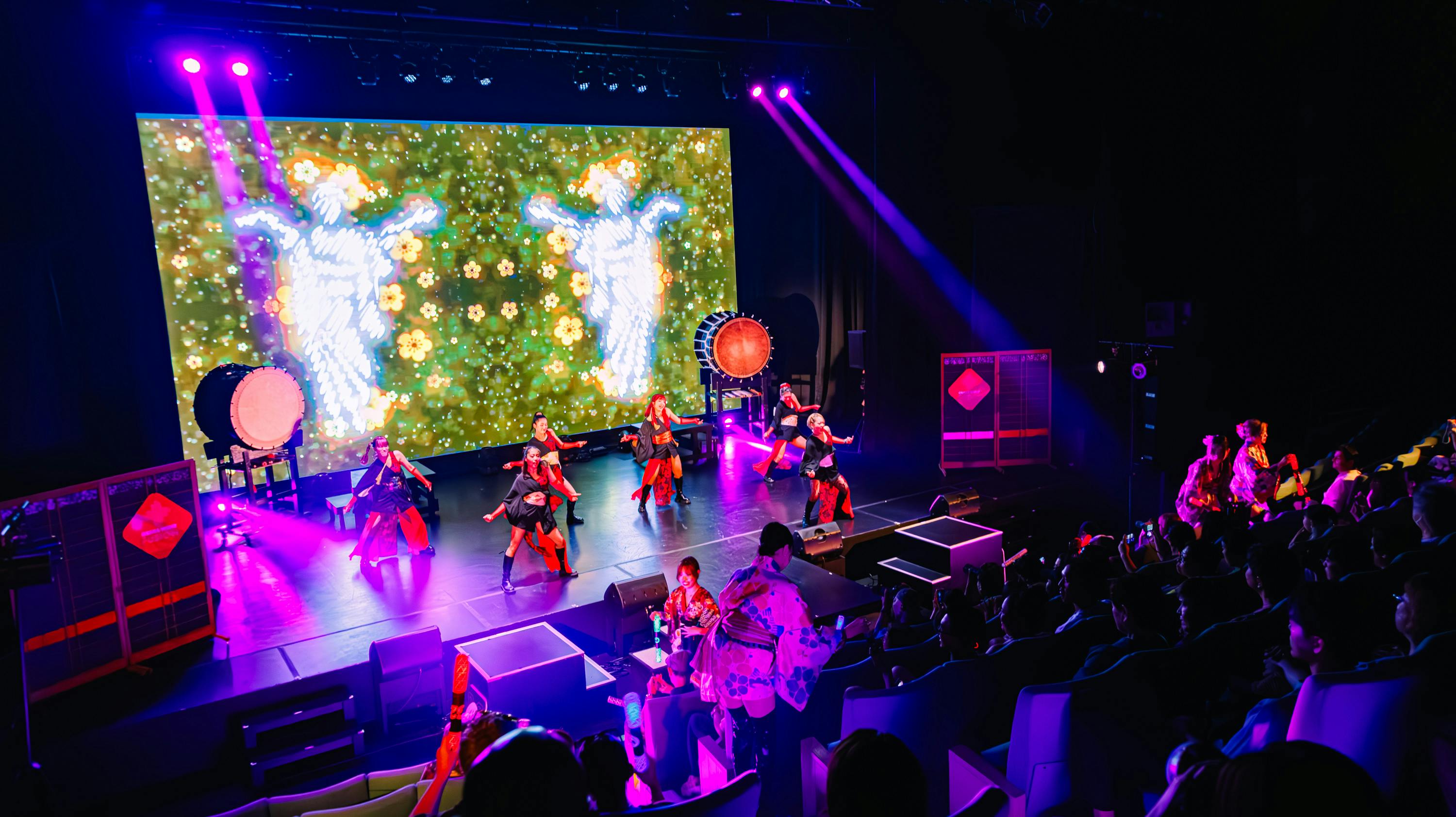 Osaka Night Fusion: Japanese Taiko Kabuki Samurai Dance Show Admission Ticket - Photo 6