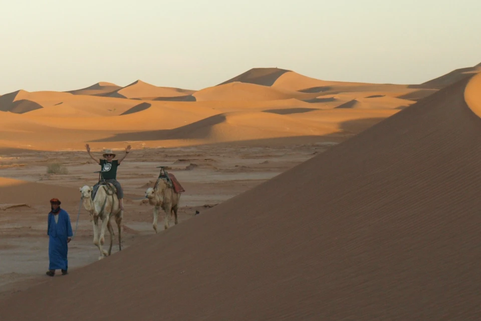 Camel riding
