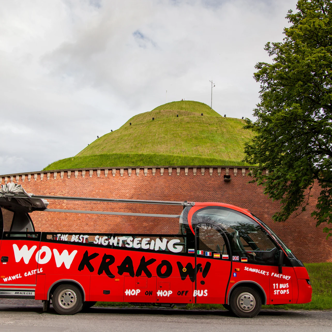 City Sightseeing Krakow: Hop-on Hop-off Bus Tour + Audio Guide in Krakow β Tiqets