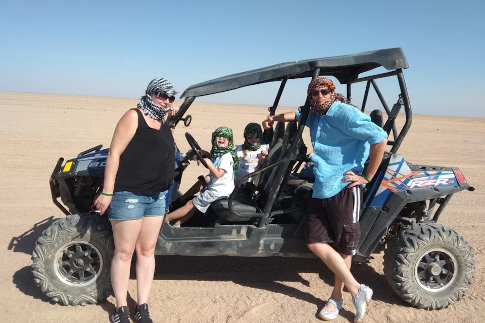 Book with your family