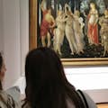Dentro de la Galería de los Uffizi