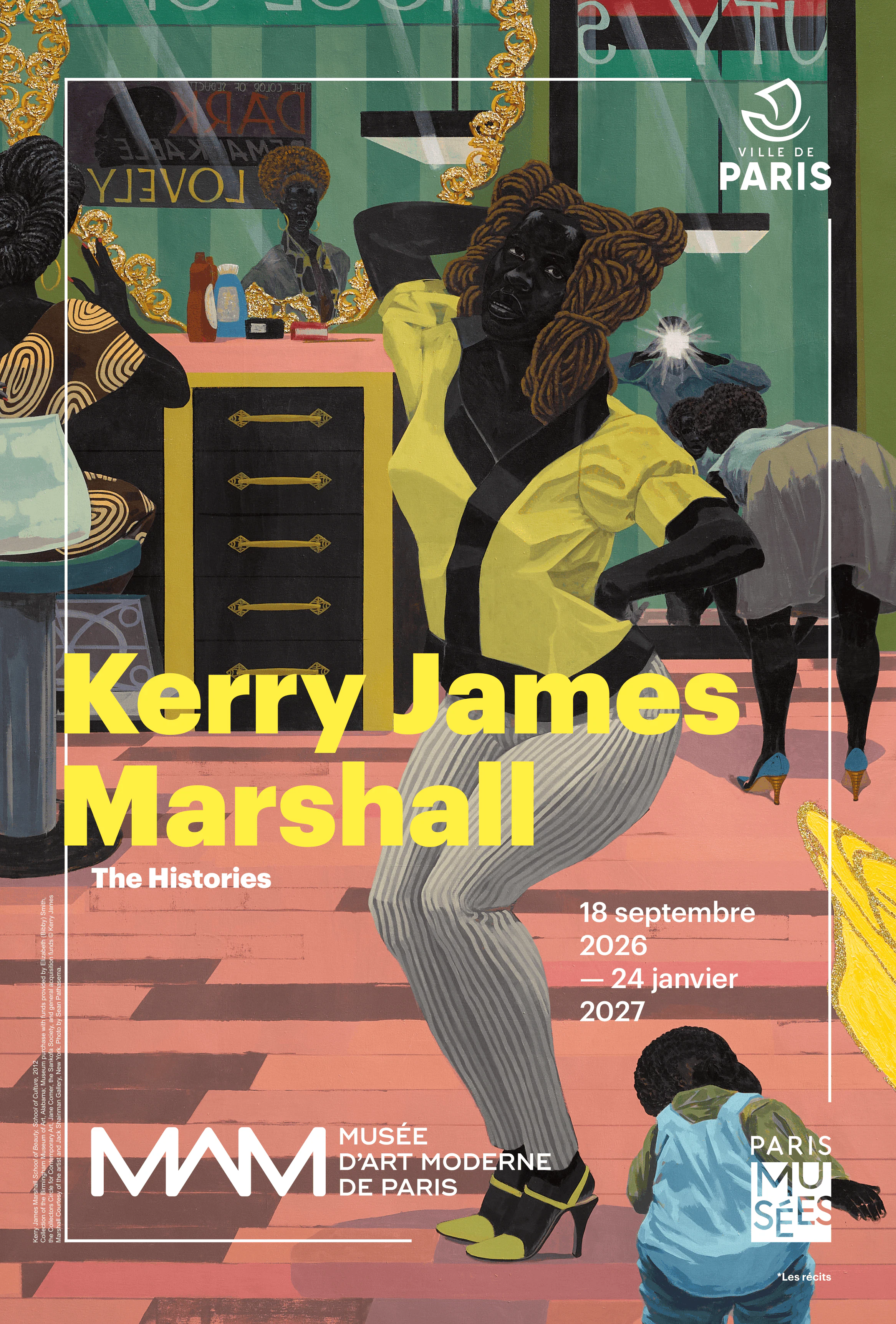Museu de Arte Moderna de Paris: Exposição « Kerry James Marshall »