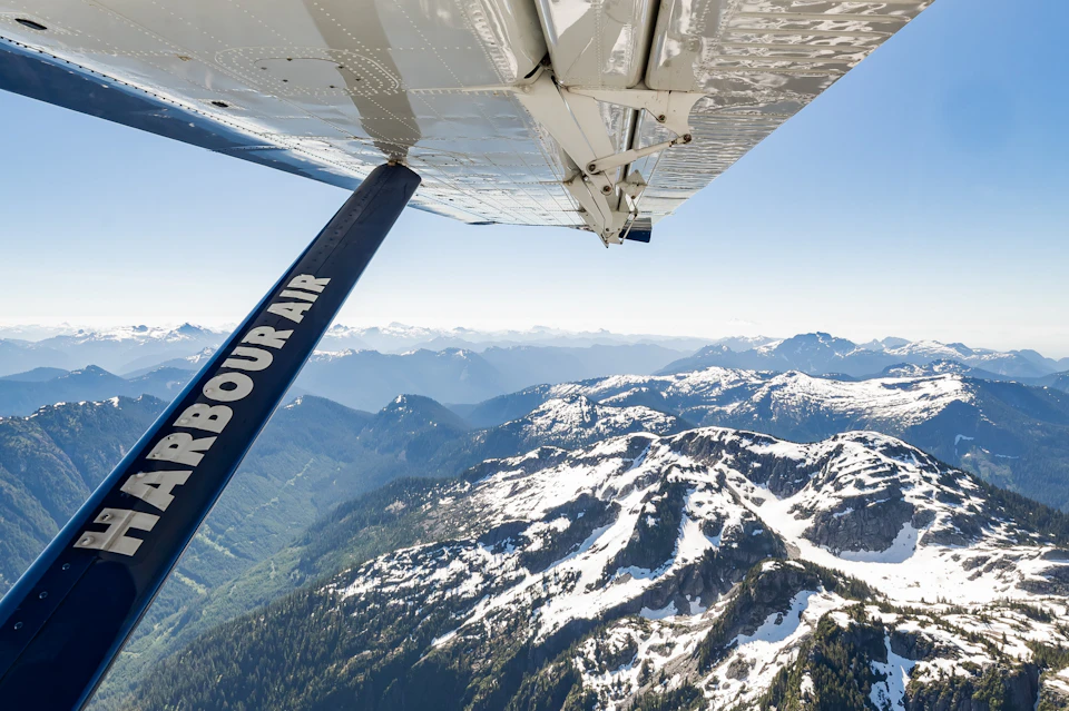 Snow capped mountain