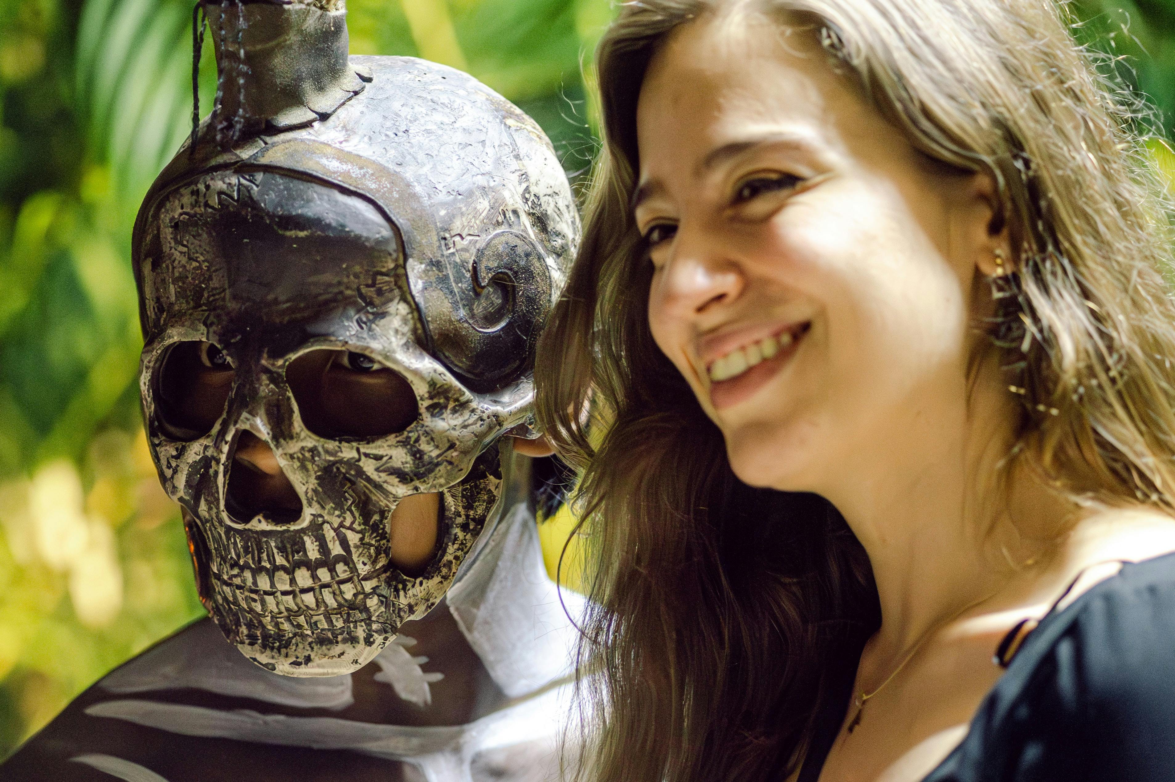 Day of the Dead in a cenote