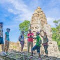 Udforsk den fascinerende skønhed i Angkor Thom-komplekset.