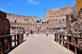 Arena of the colosseum 