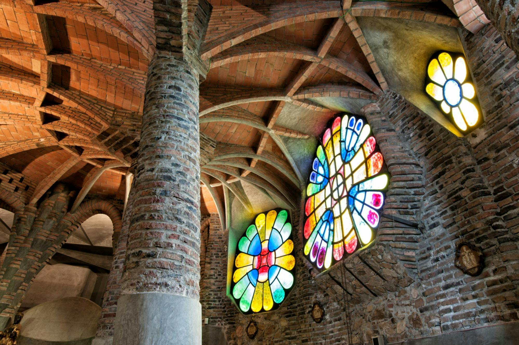 La crypte de Gaudi