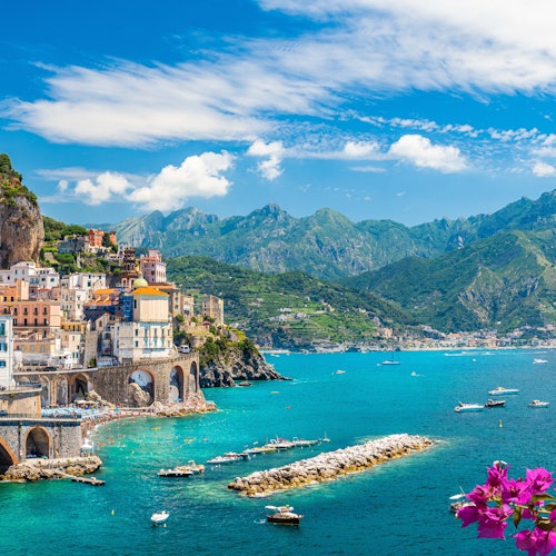 Amalfi y Positano: Excursión en barco desde Nápoles