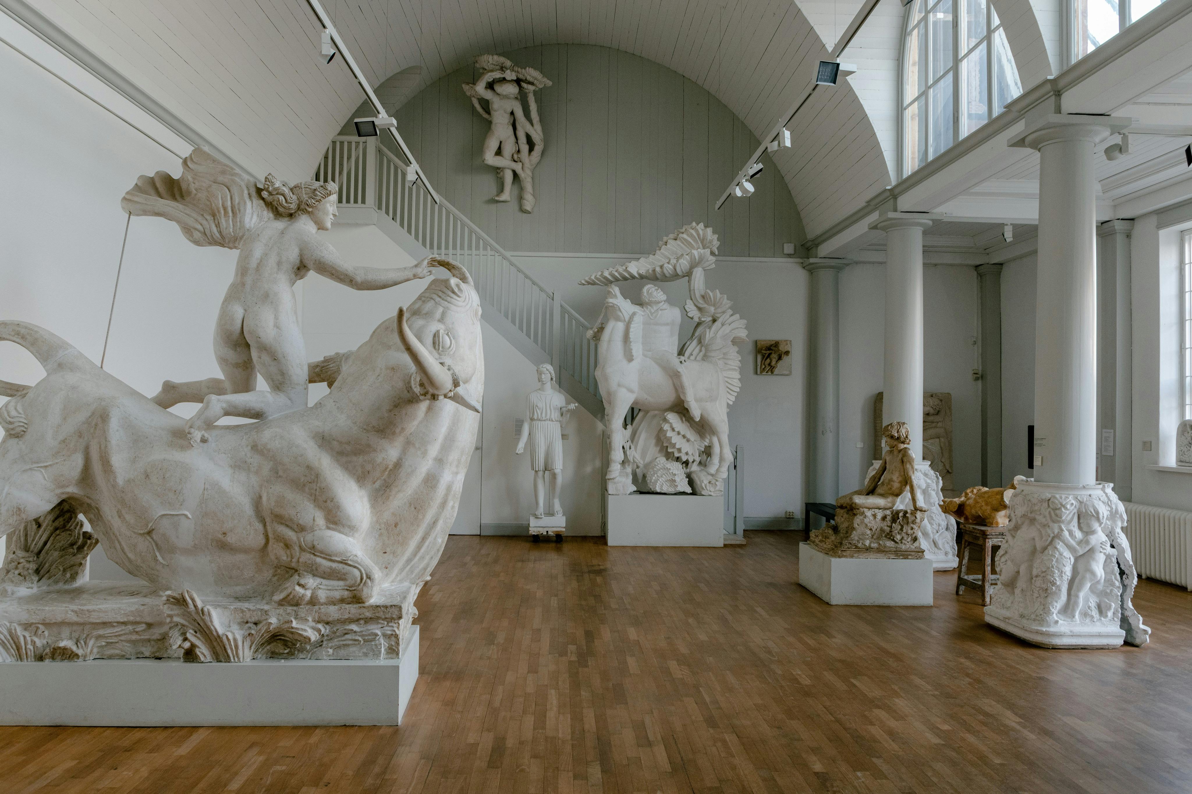 O estúdio do escultor Carl Milles.