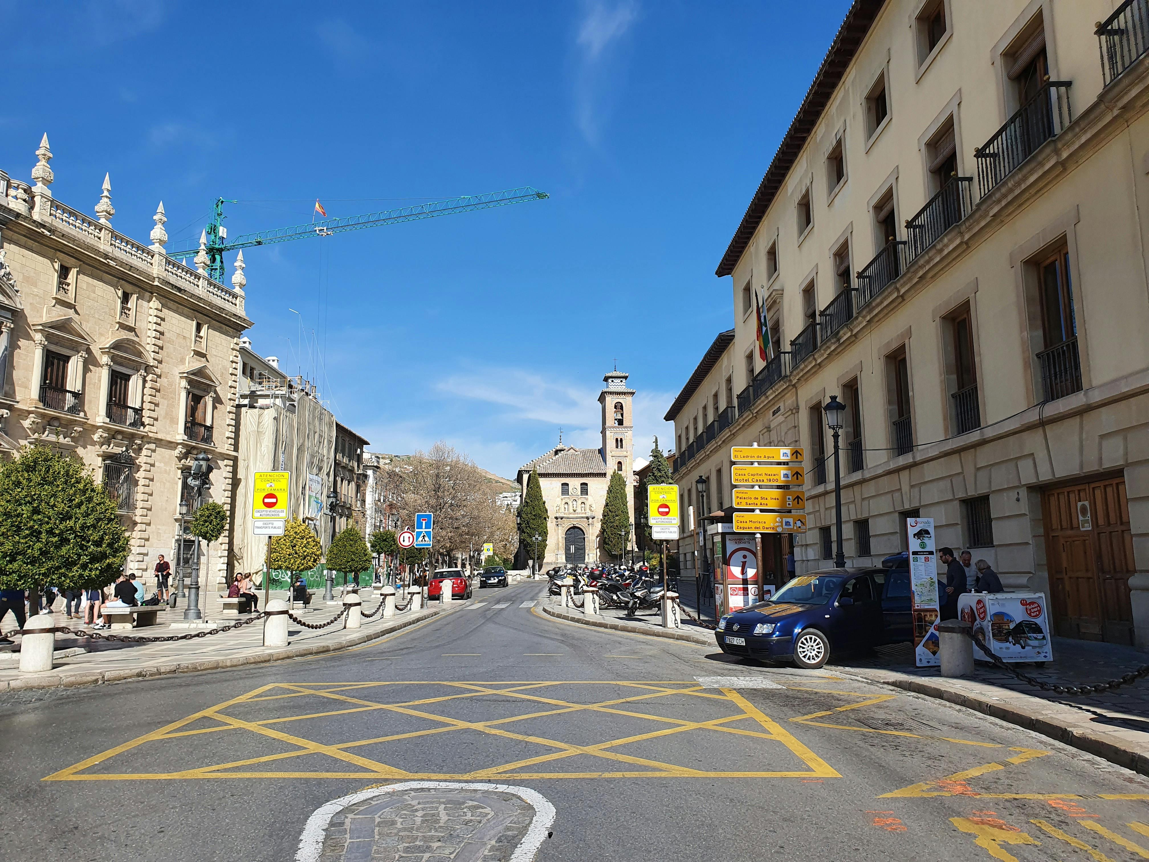 Plaza de Santa Ana in Granada