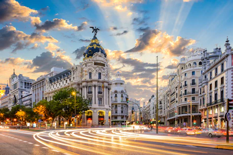 スペインのマドリードでのアトラクション スペインのマドリードでのアトラクション