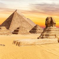 giza pyramids