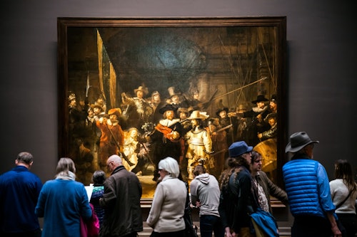 アムステルダム国立美術館：小グループでの2時間のガイド付きツアー(即日発券)