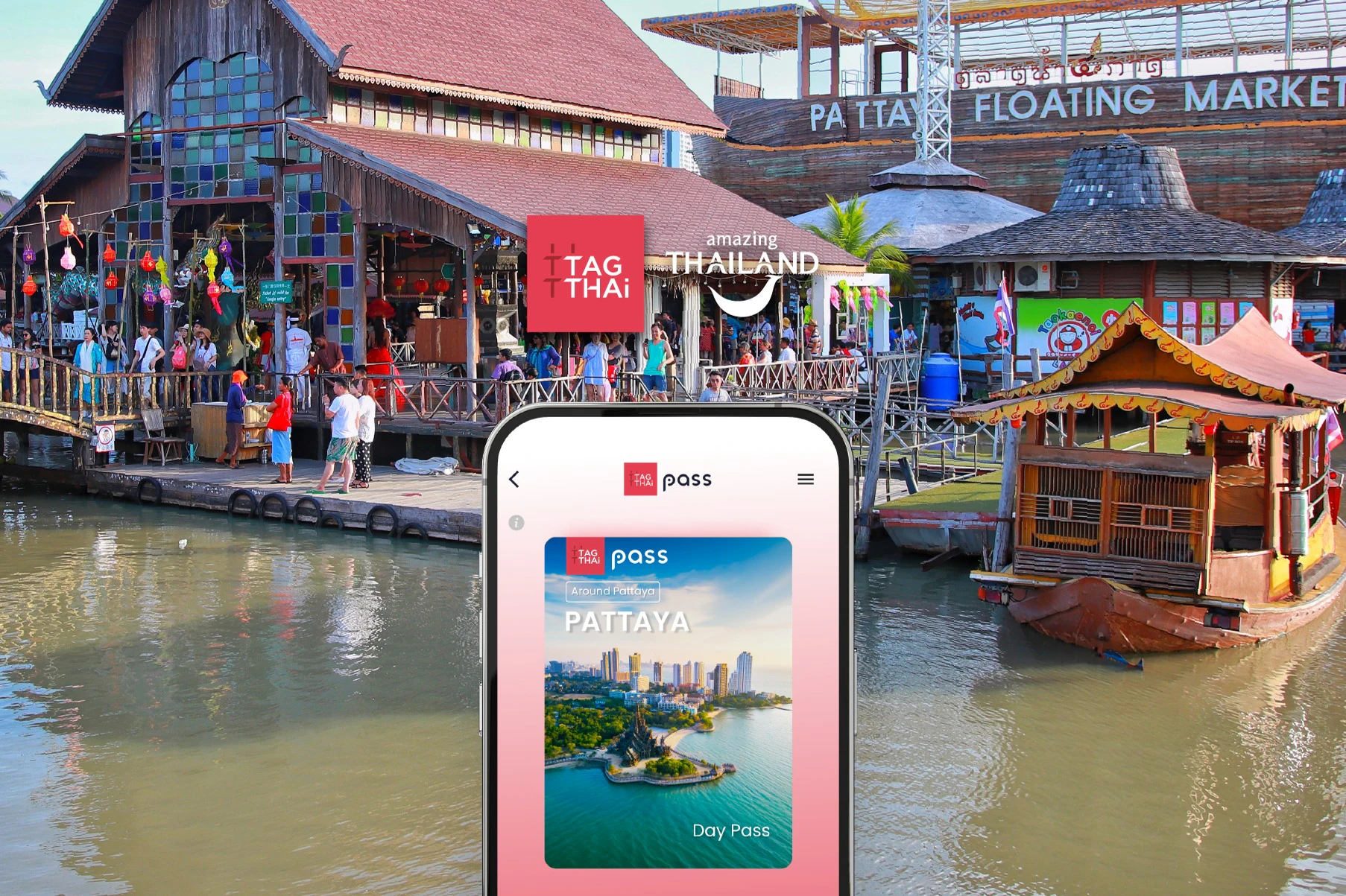TAGTHAi Pattaya Pass: Choose Any 5 Benefits from 40+