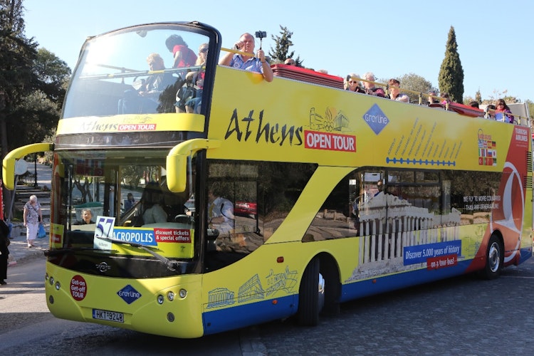 Billet Athènes Open Tour : Visite en bus avec embarquement et débarquement - 0
