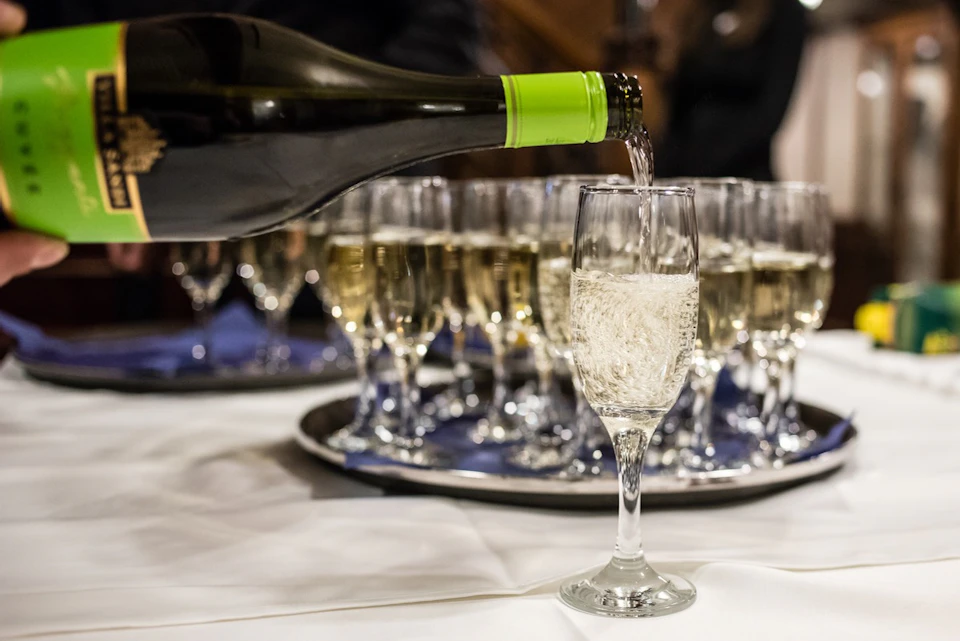 Welcome drink (prosecco)