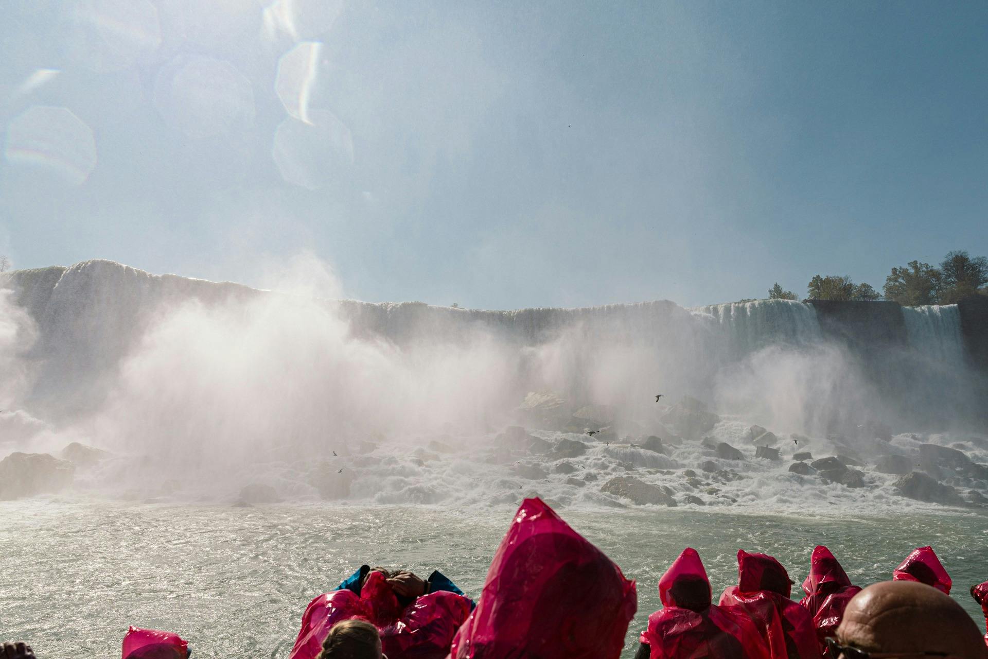 Exclusive First on the Boat Niagara Falls Tour & Journey Behind the Falls