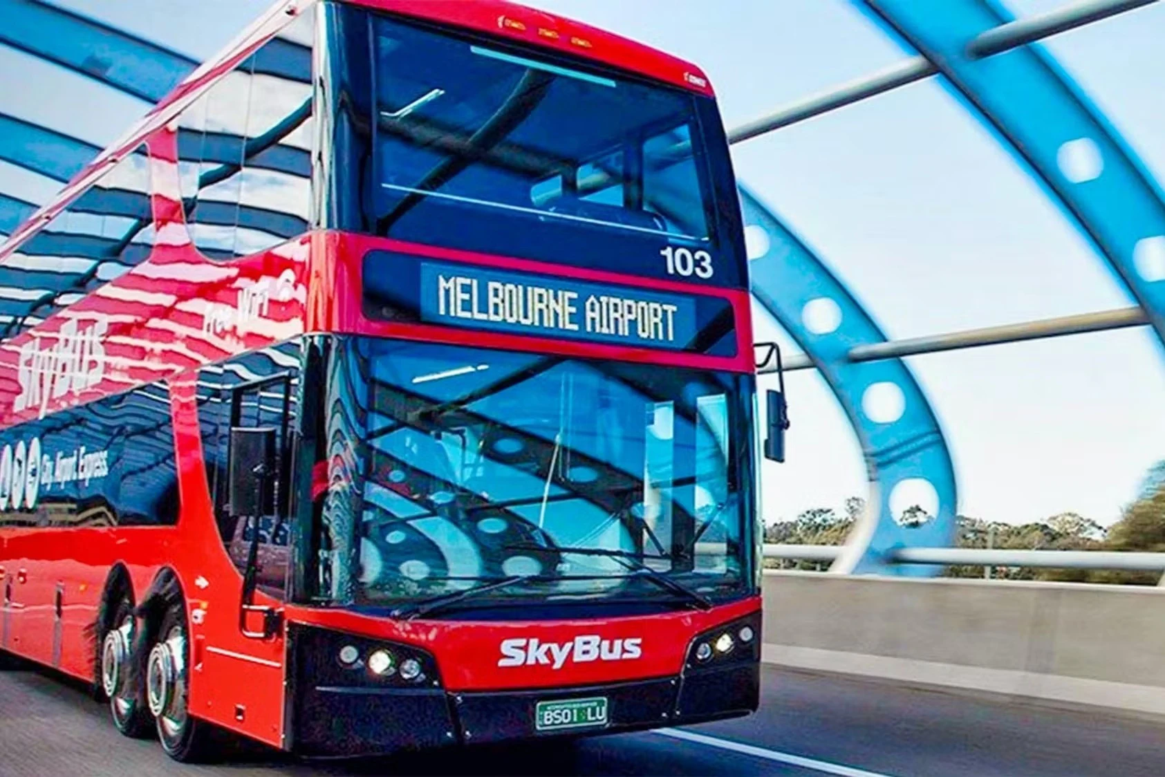 Melbourne: Traslado expresso SkyBus de/para o aeroporto e o centro da cidade