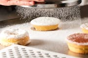 The term "Panarelline" doesn't have a direct translation in English as it is a type of Italian biscuit or cookie.