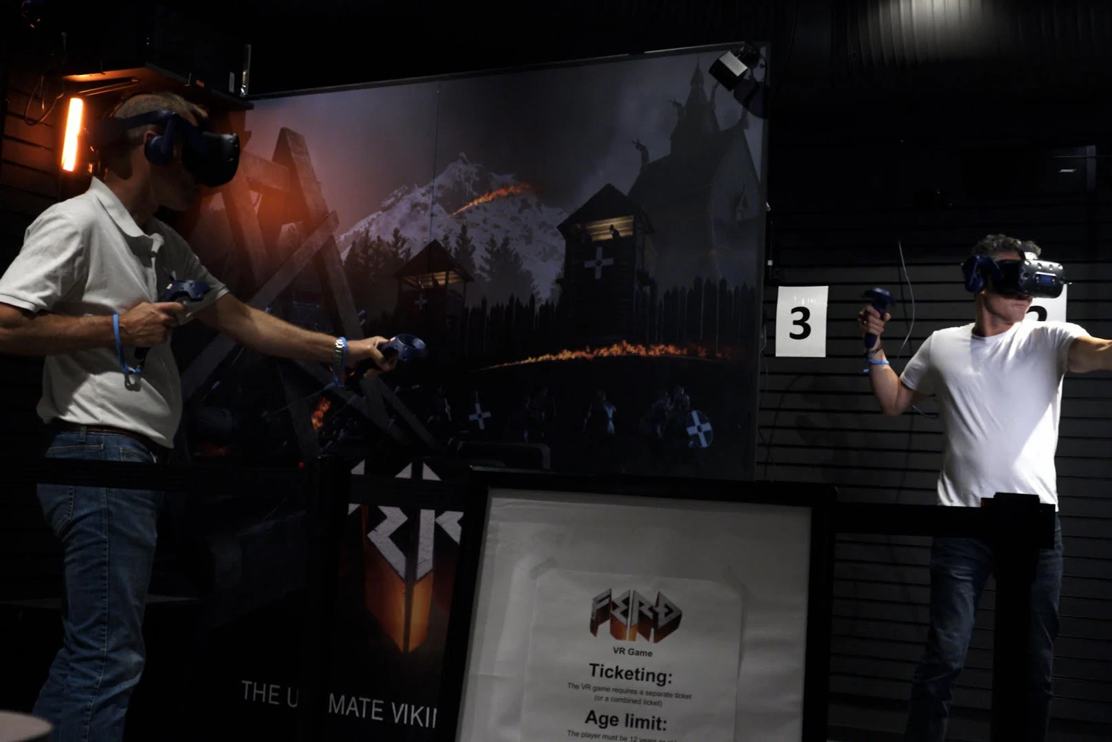 O Planeta Viking: Bilhete de entrada + jogo de RV