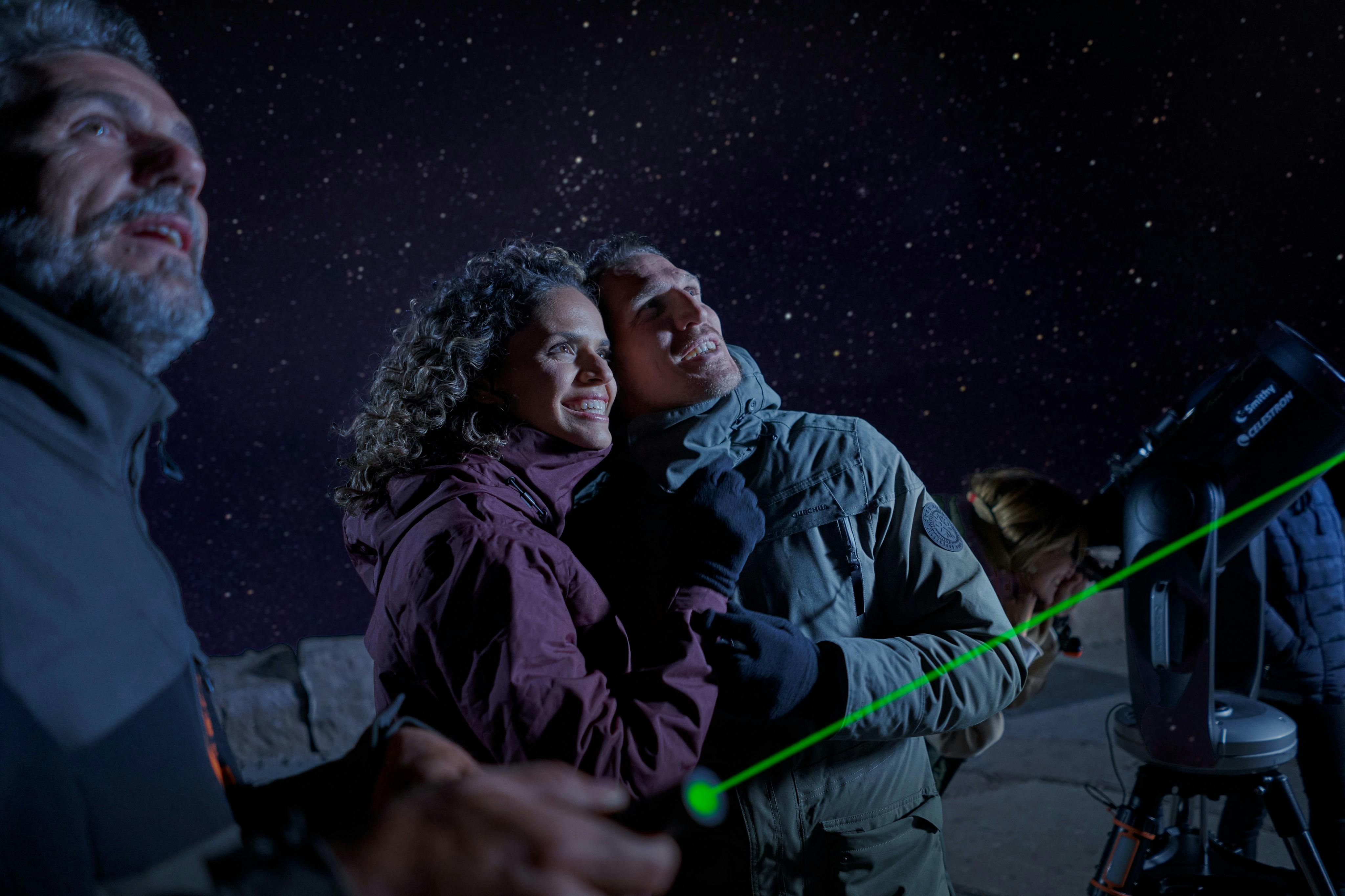 Stargazing on Mount Teide