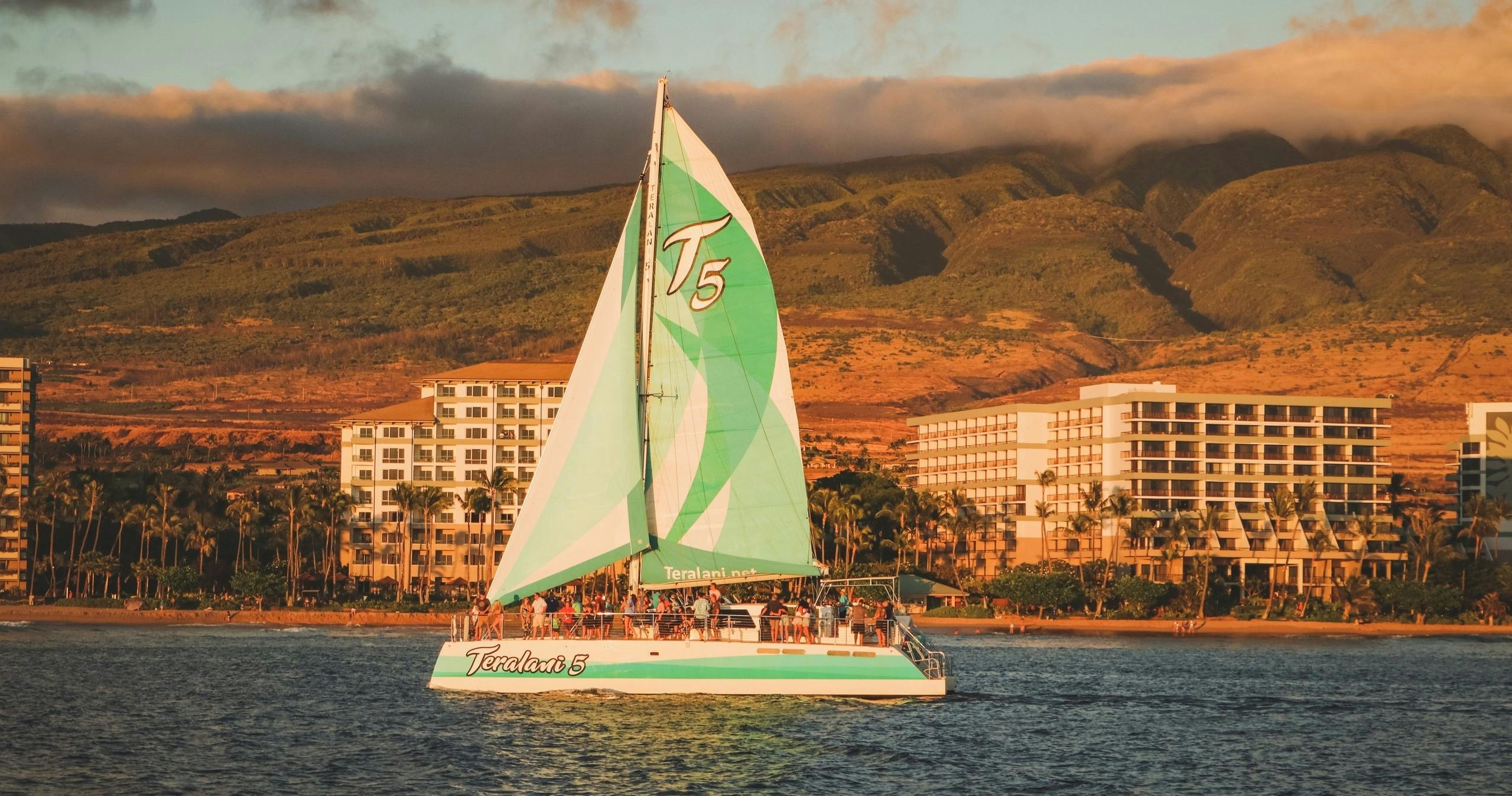 Ka'anapali: Vela con cena al tramonto