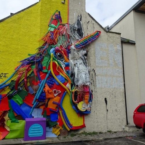 Recorrido a pie por el arte callejero de Aberdeen