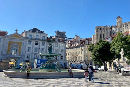リスボンの見どころ＆サン・ジョルジェ城ウォーキングツアー(即日発券)