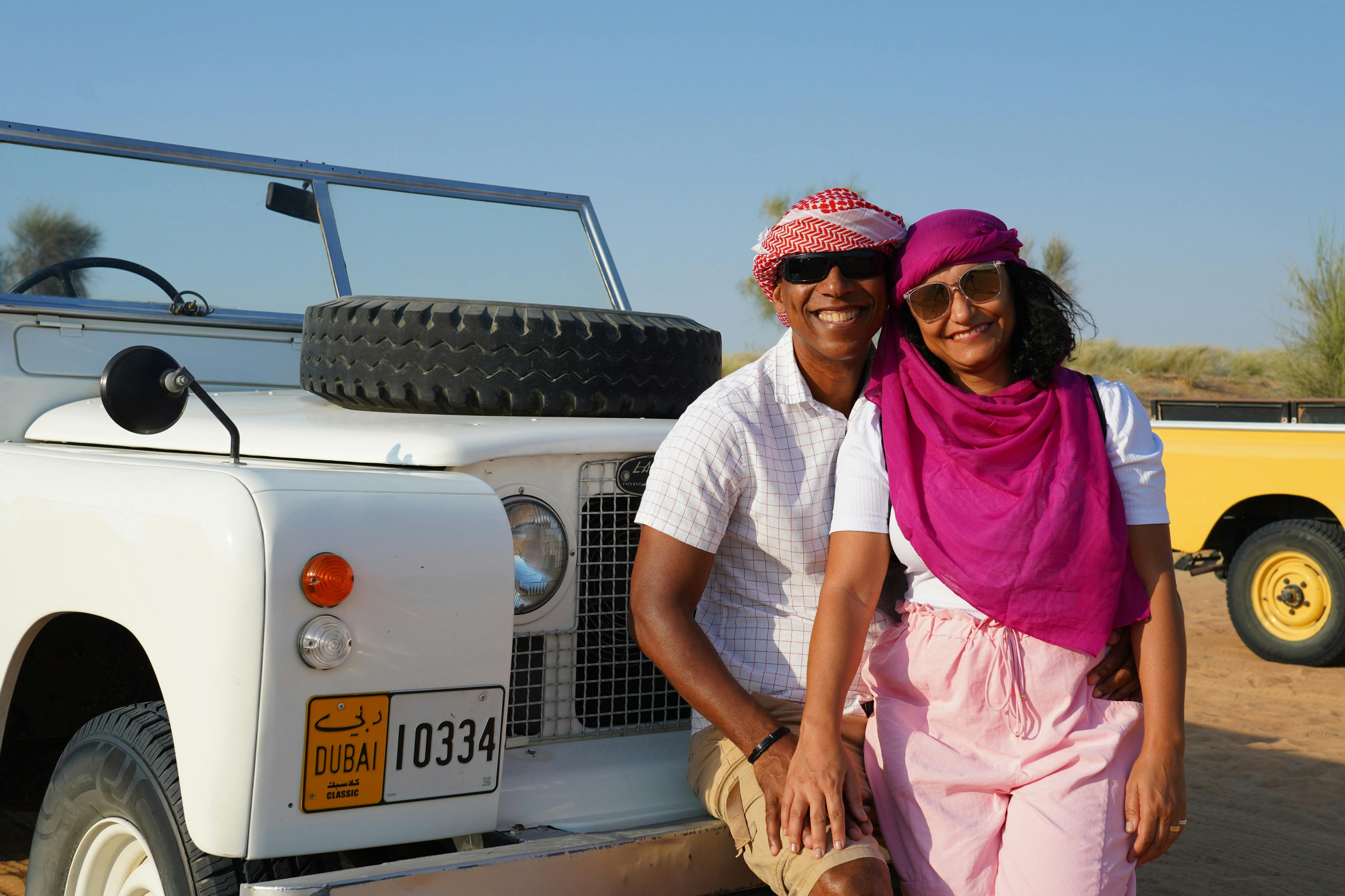 铂金遗产：老式路虎或骆驼大篷车的遗产野生动物园之旅