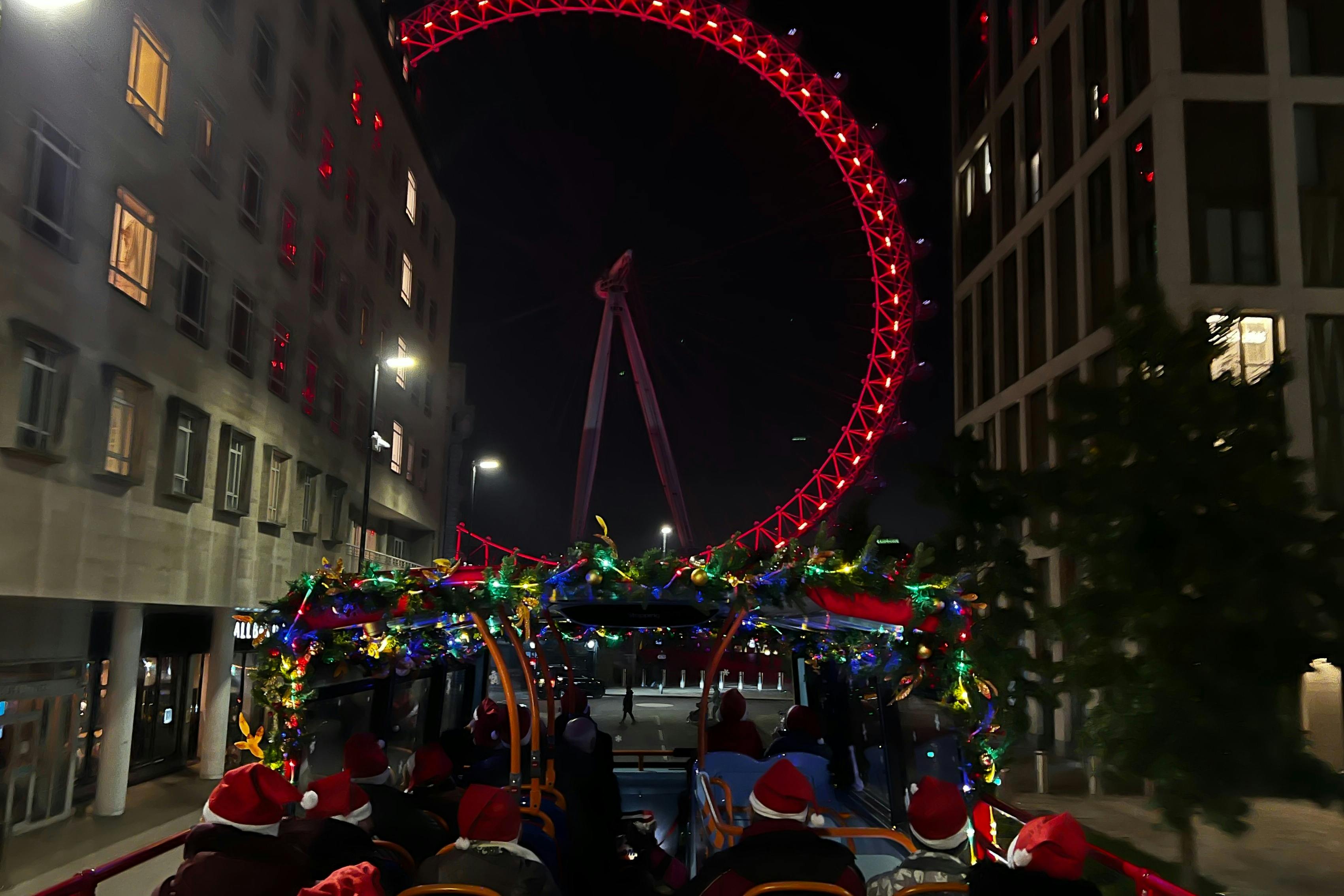 City Sightseeing London Christmas Lights Bus Tour