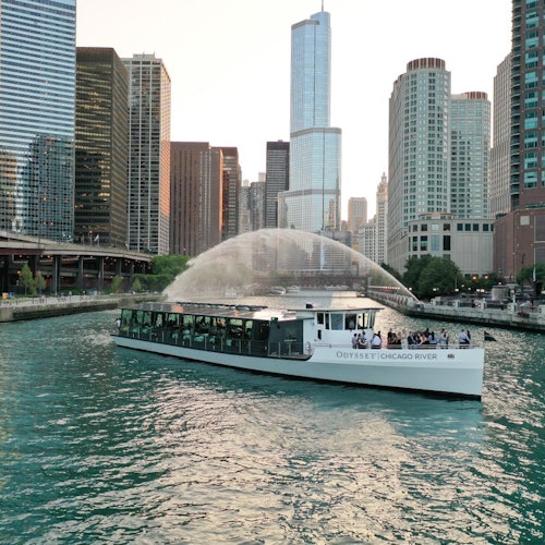 Chicago: Crucero con cena por el río Chicago