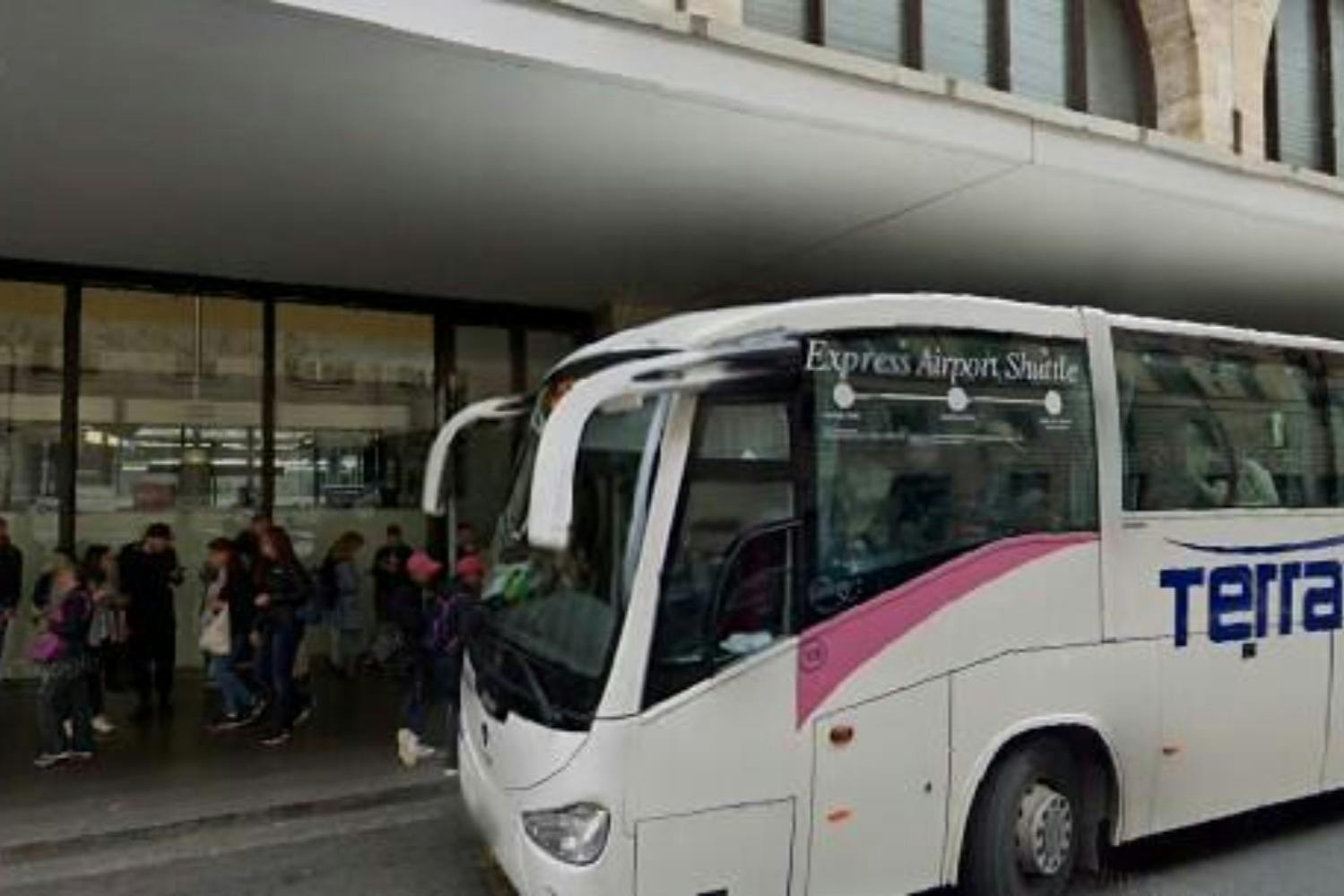 Εικόνα λεωφορείου Terravision στην Κωνσταντινούπολη