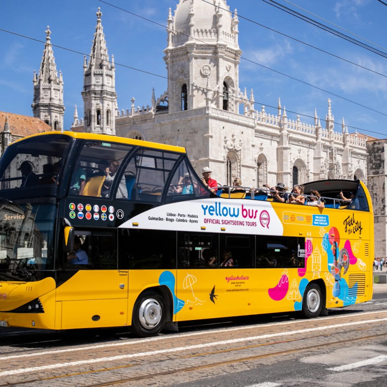 Lisbon: 24 or 48-Hr Hop-on Hop-off Bus Tour in Lisbon β Tiqets
