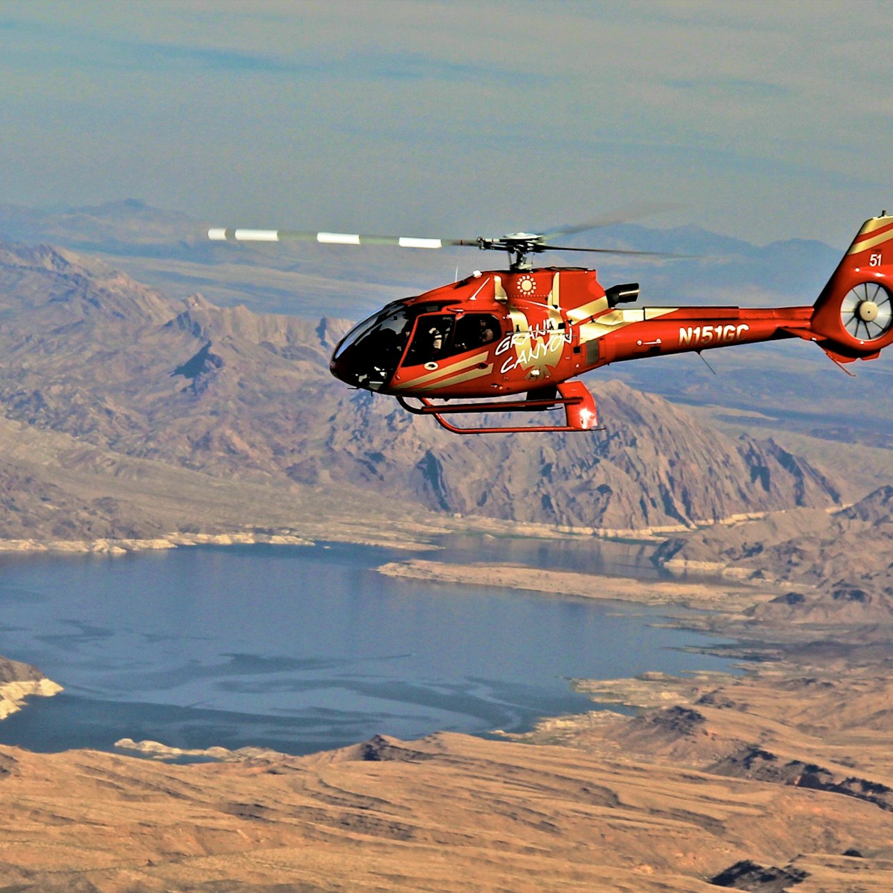 Excursión aérea Golden Eagle por el borde oeste del Gran Cañón - Alojamientos en Las Vegas (Nevada)