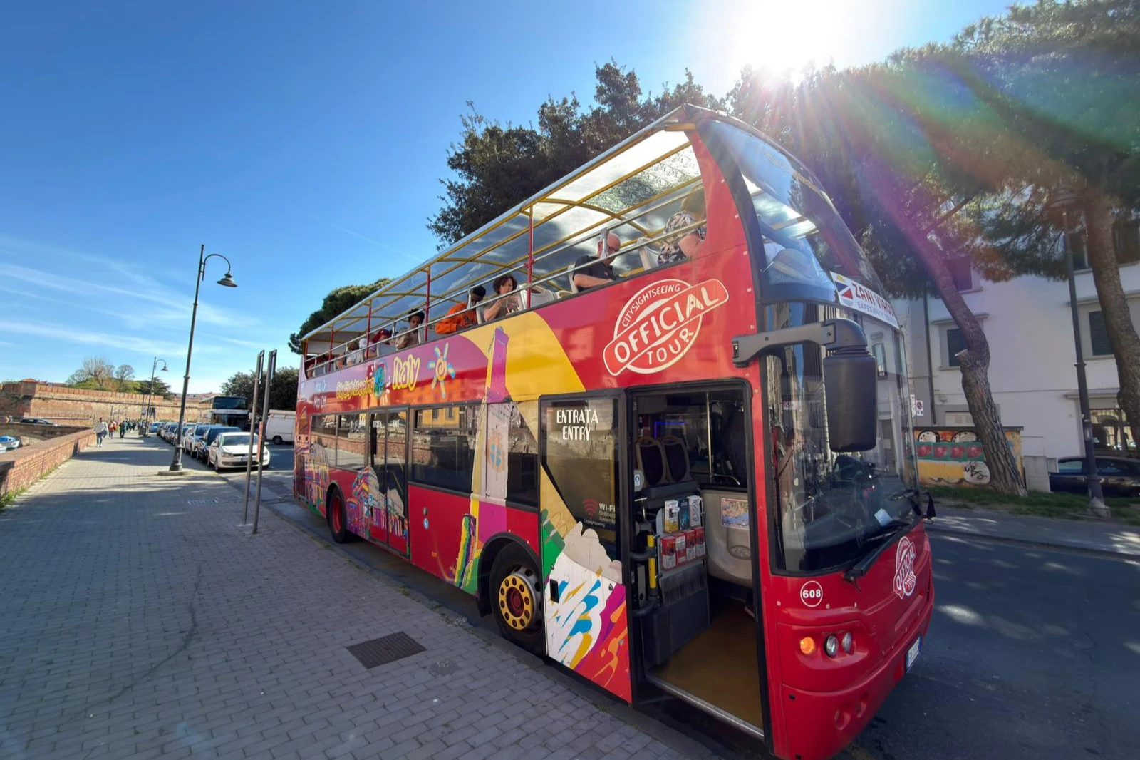 Livorno: Autocarro Hop-on Hop-off