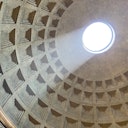 vista dall'alto del pantheon