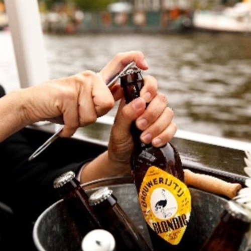 Ámsterdam: Crucero turístico con degustación de cerveza de Brouwerij 't IJ