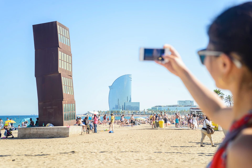 Bike tour of Barcelona - Barceloneta