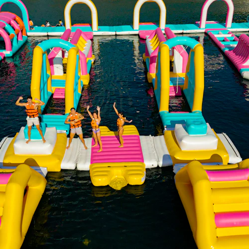 Inflatable Island Subic: Half-Day Spray Play + Beach Club Access Ticket