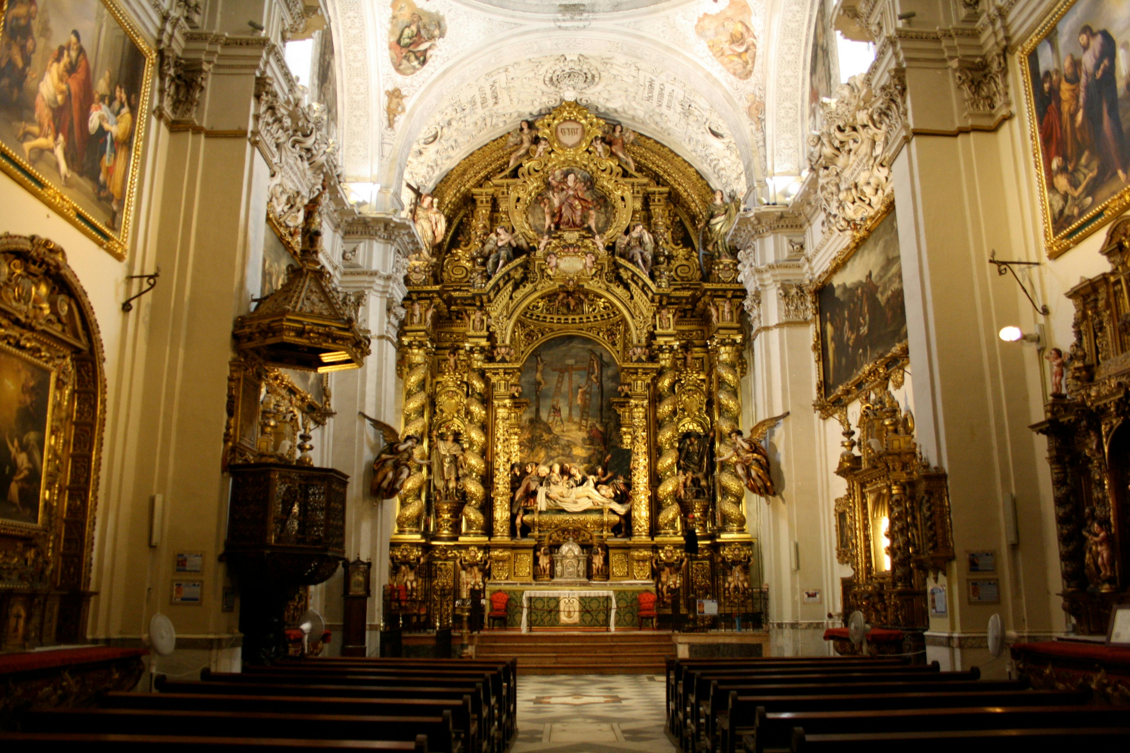INTERIÉR DE LA CAPILLA DE SAN JORGE DEL HOSPITAL DE LA CARIDAD