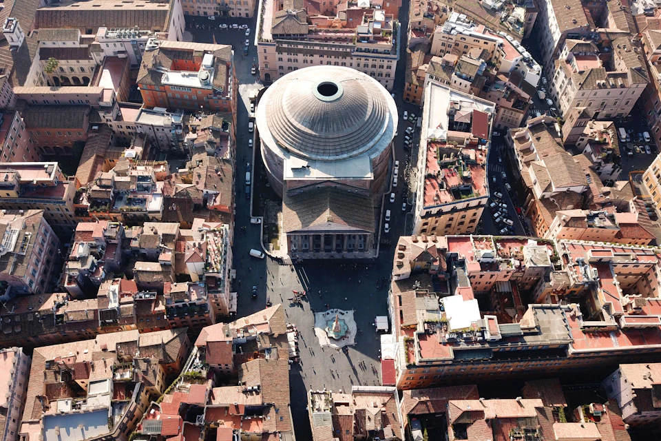 Pantheon from above