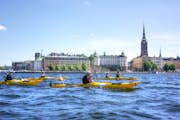 斯德哥尔摩城市皮划艇之旅