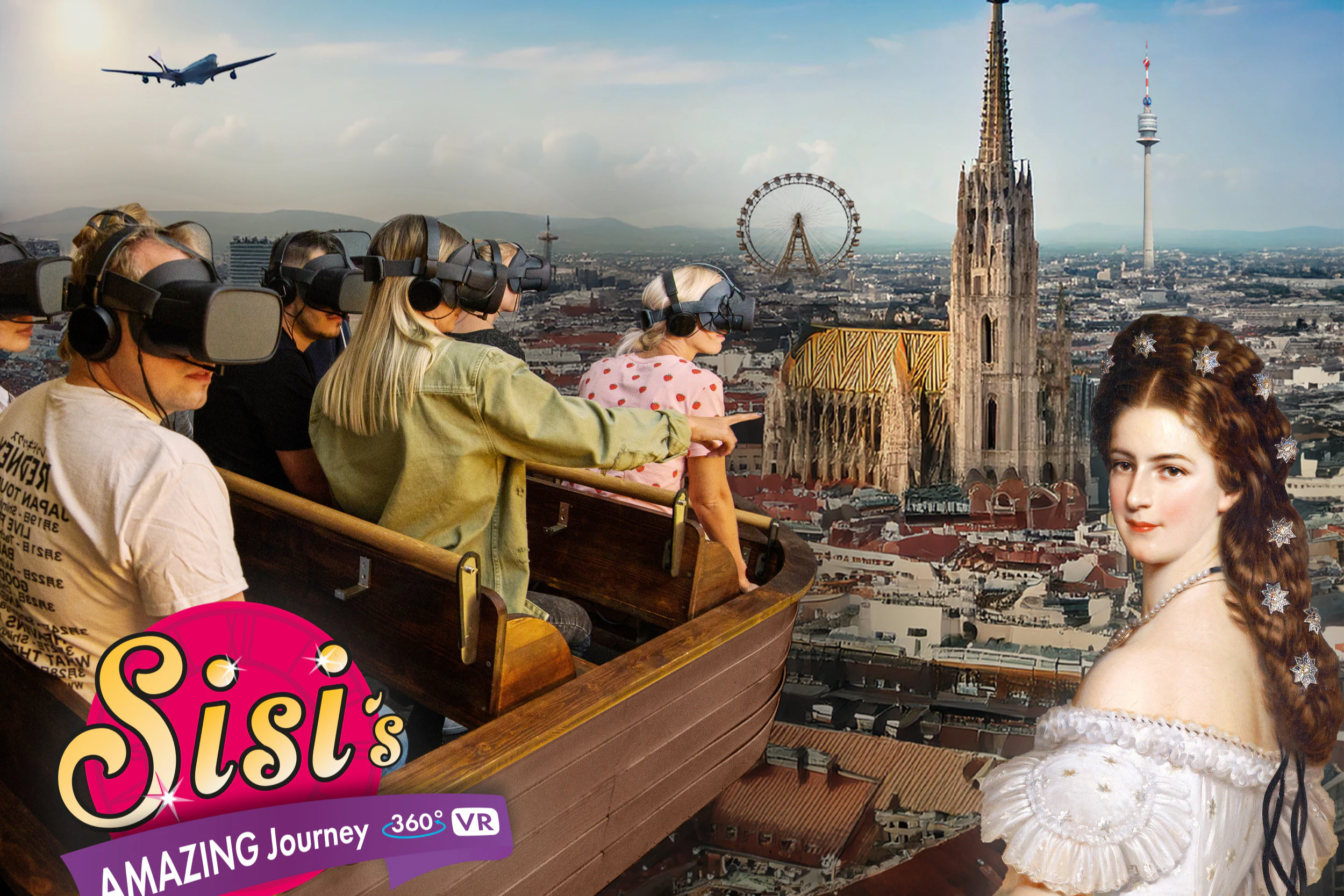 Vienna: VR Boat Ride - Sisi's Amazing Journey