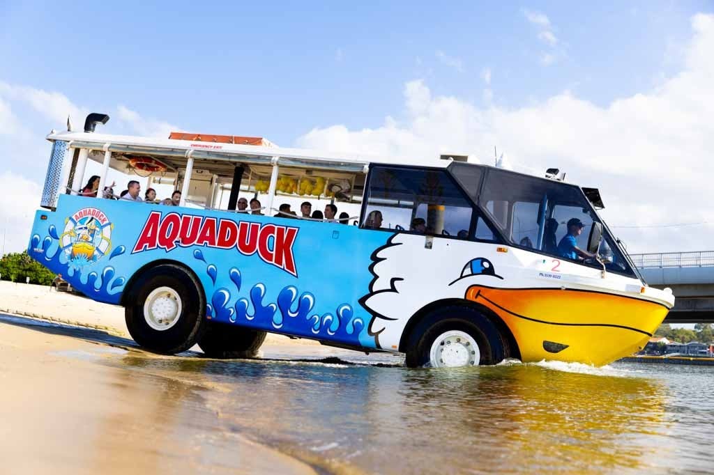 Aquaduck splashdown