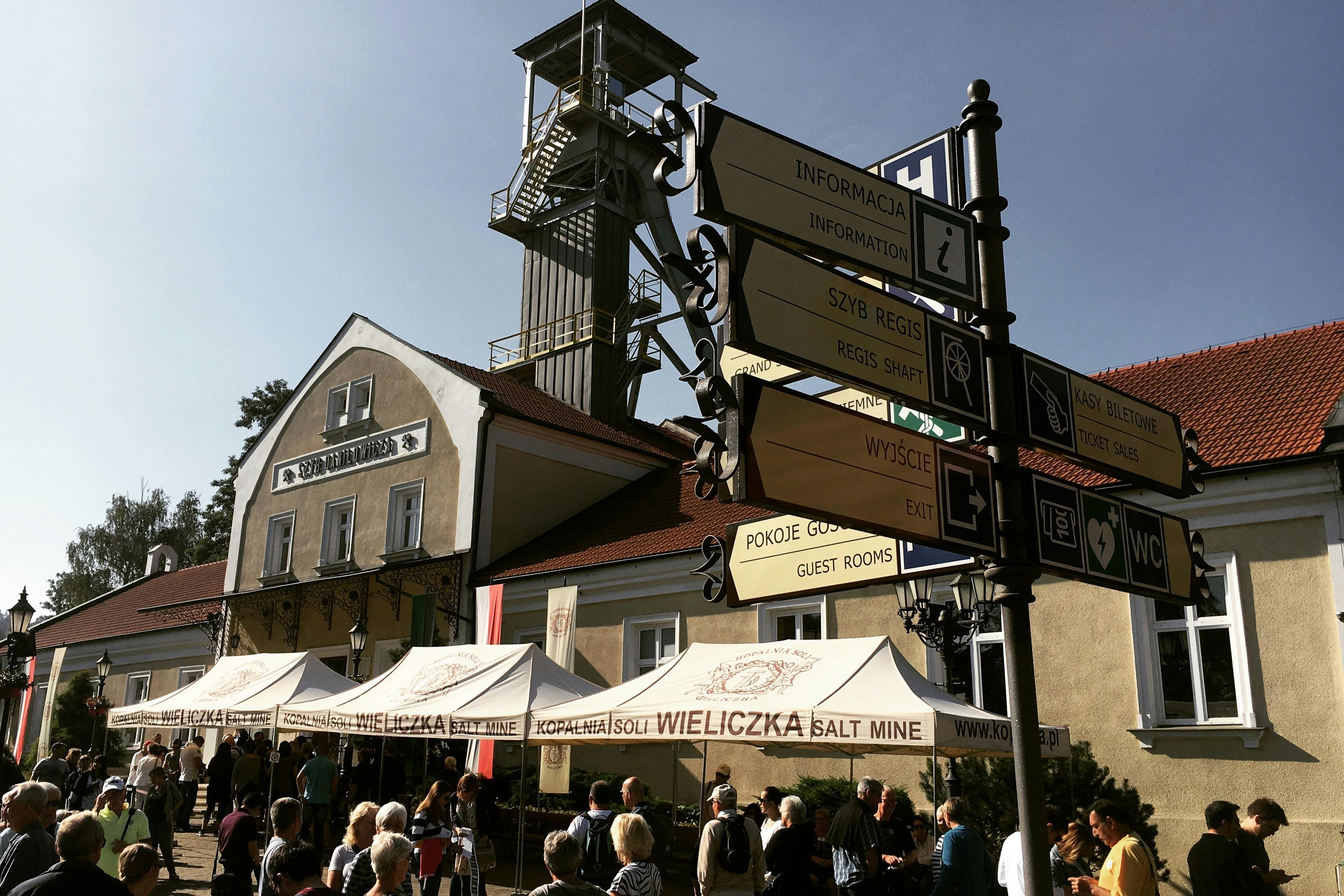 ヴィエリチカ岩塩坑入口