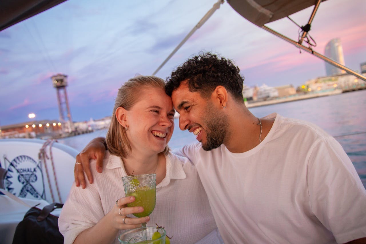 Romantic Sunset Sailing