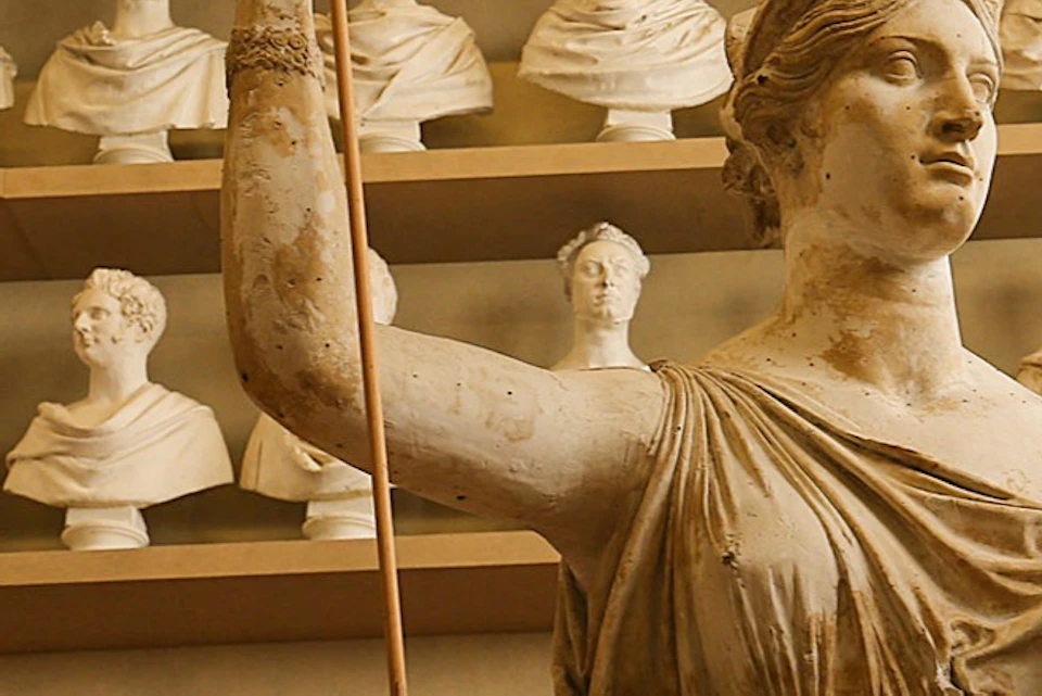 Sculptures at the Accademia Gallery