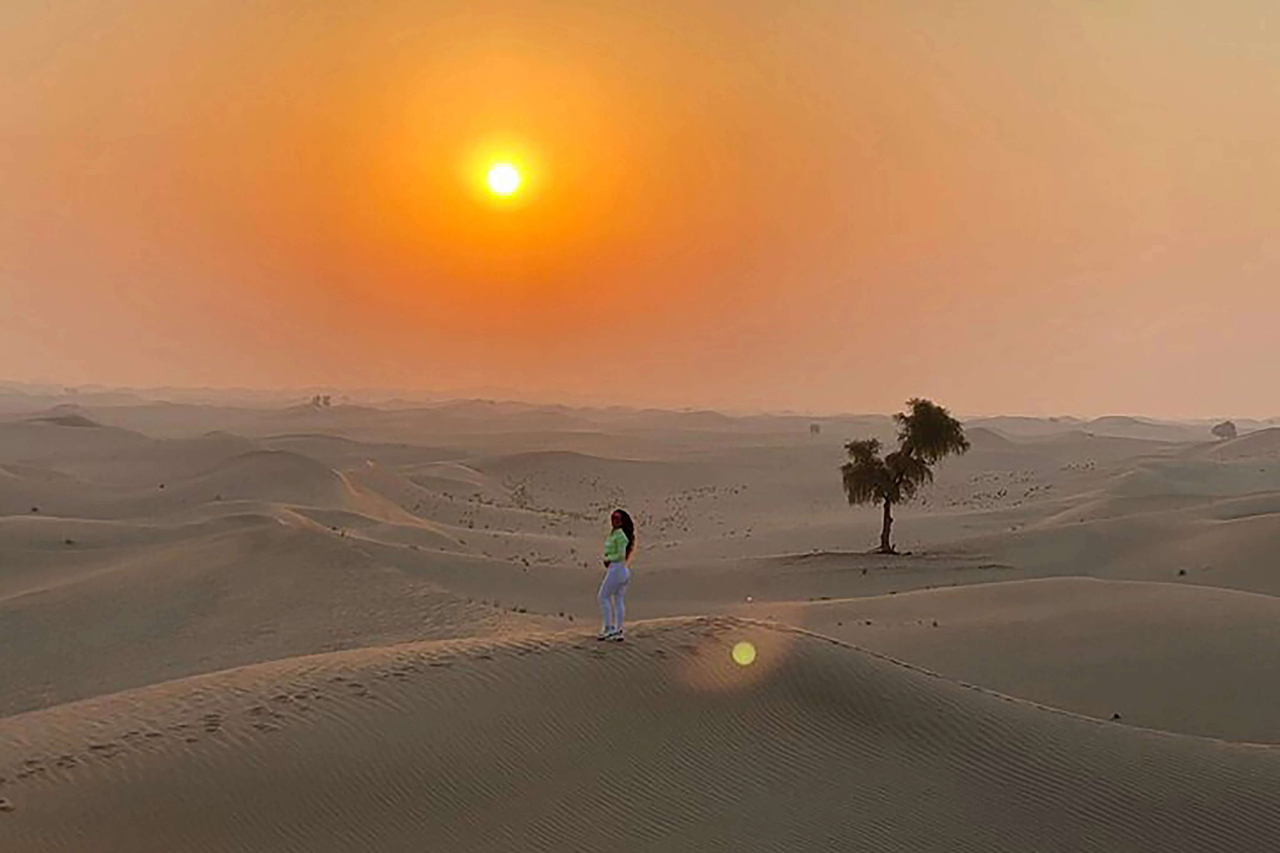 Abu Dhabi: Sunrise Desert Safari Tour + Roundtrip Transfer