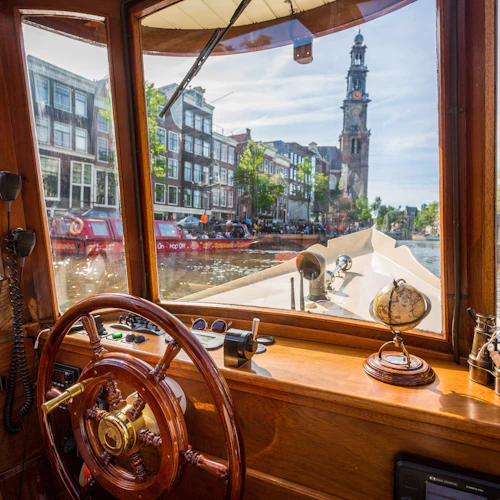 Amsterdam: Canal Cruise + Dutch Cheese and Wine - Photo 6